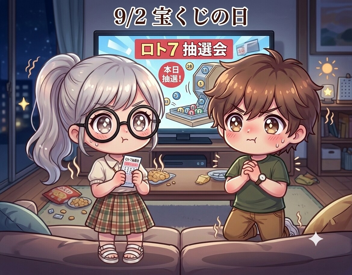 今日は「宝くじの日」 | の人気AIイラスト・グラビア