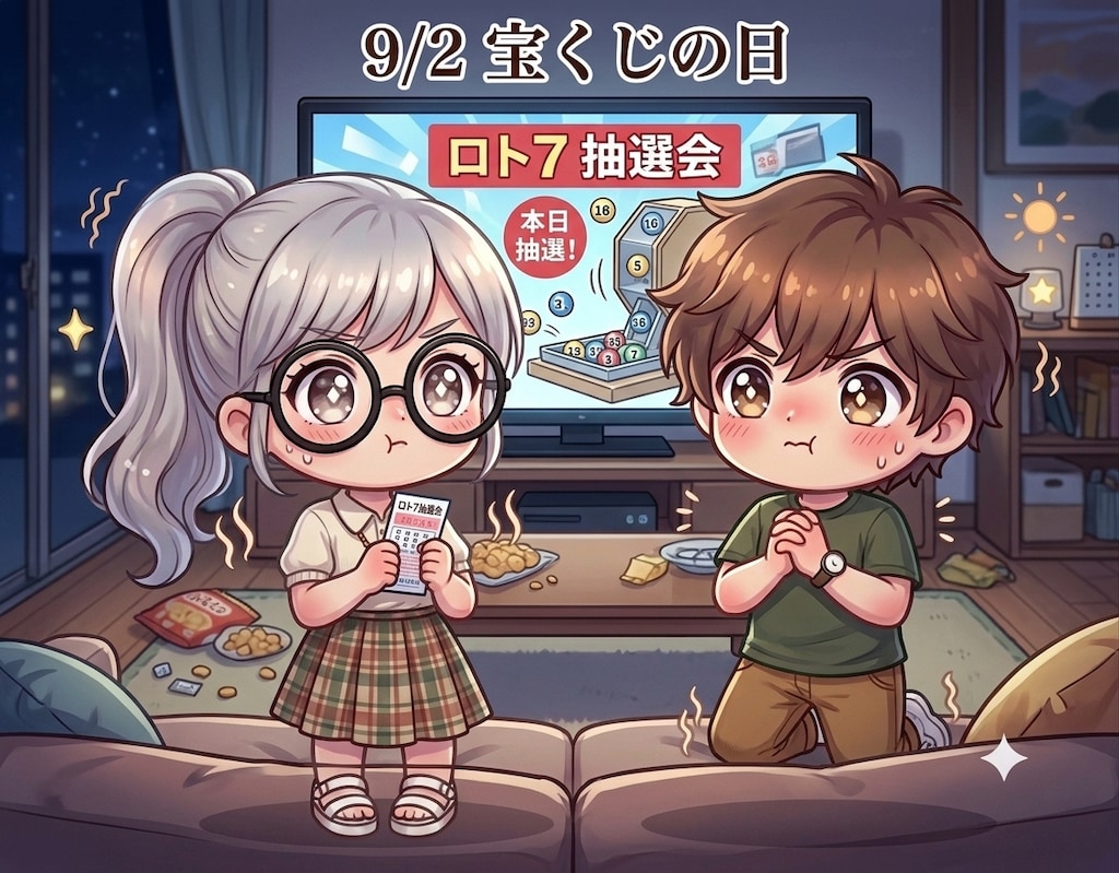 今日は「宝くじの日」