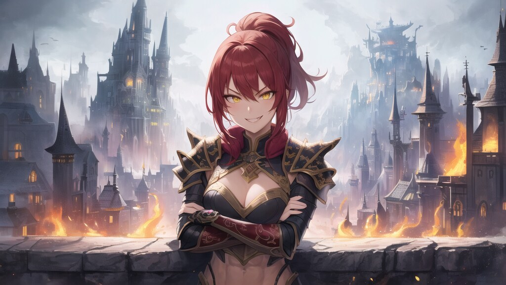 The Evil Flame Knight