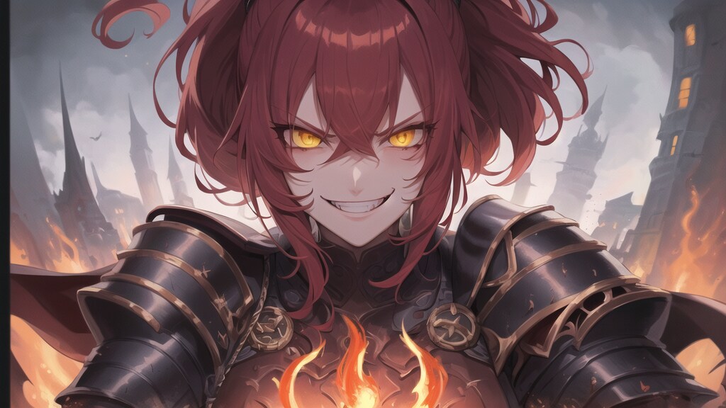 The Evil Flame Knight