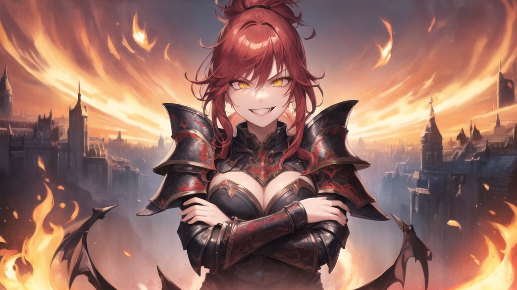 The Evil Flame Knight