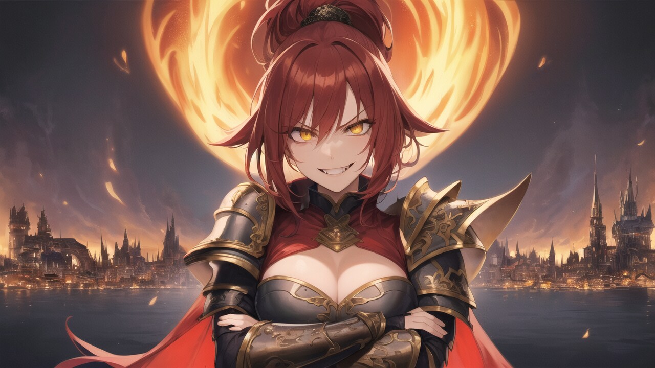 The Evil Flame Knight
