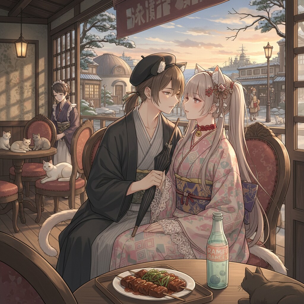 港の猫