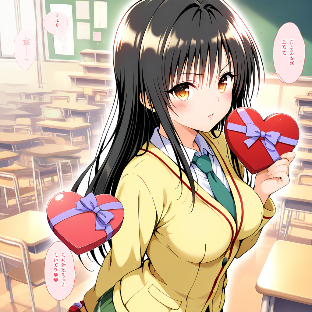 ToLOVEるキャラが聖寧制服着ても違和感ないのでは！
