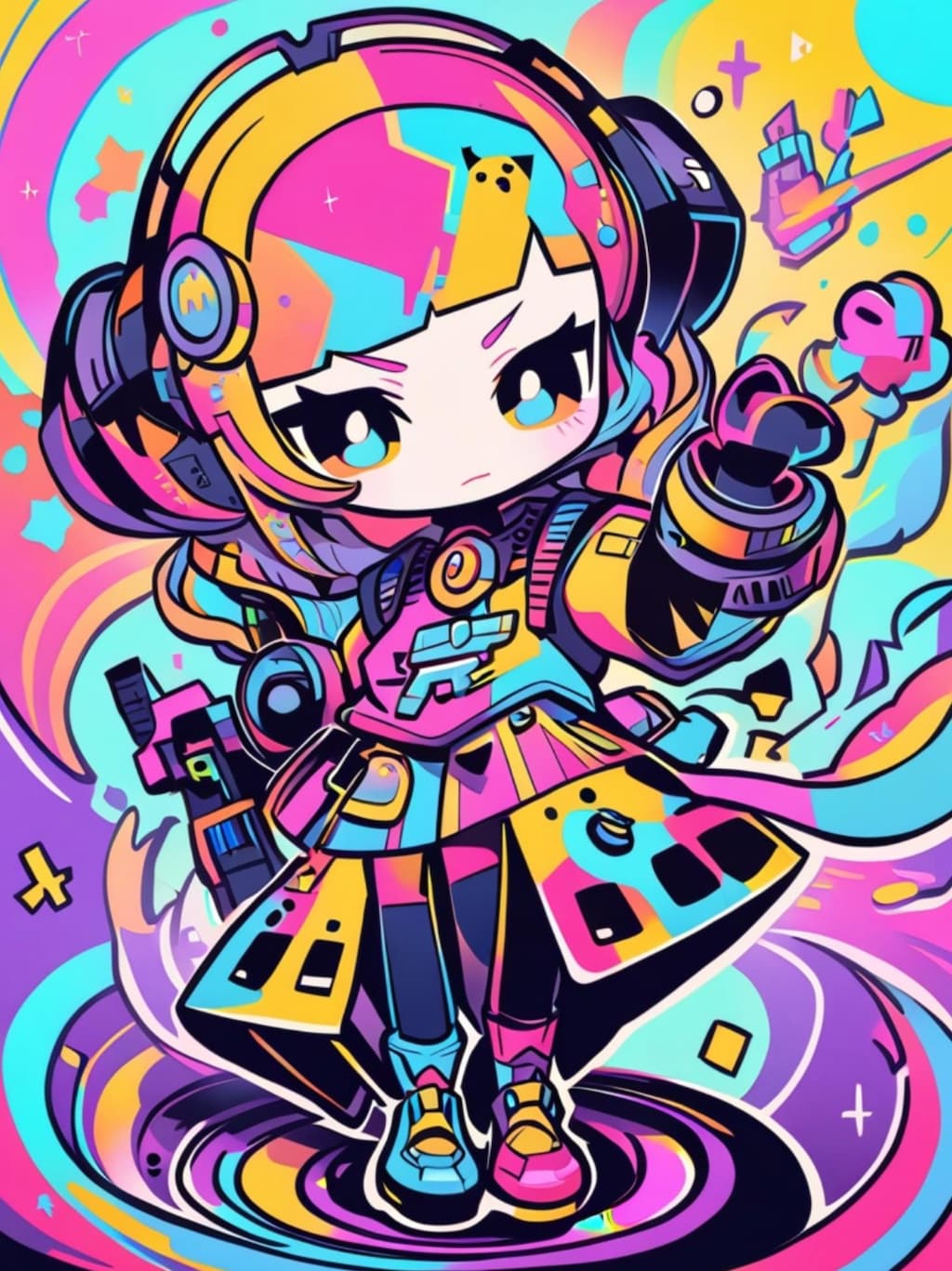 ポップアートちゃん