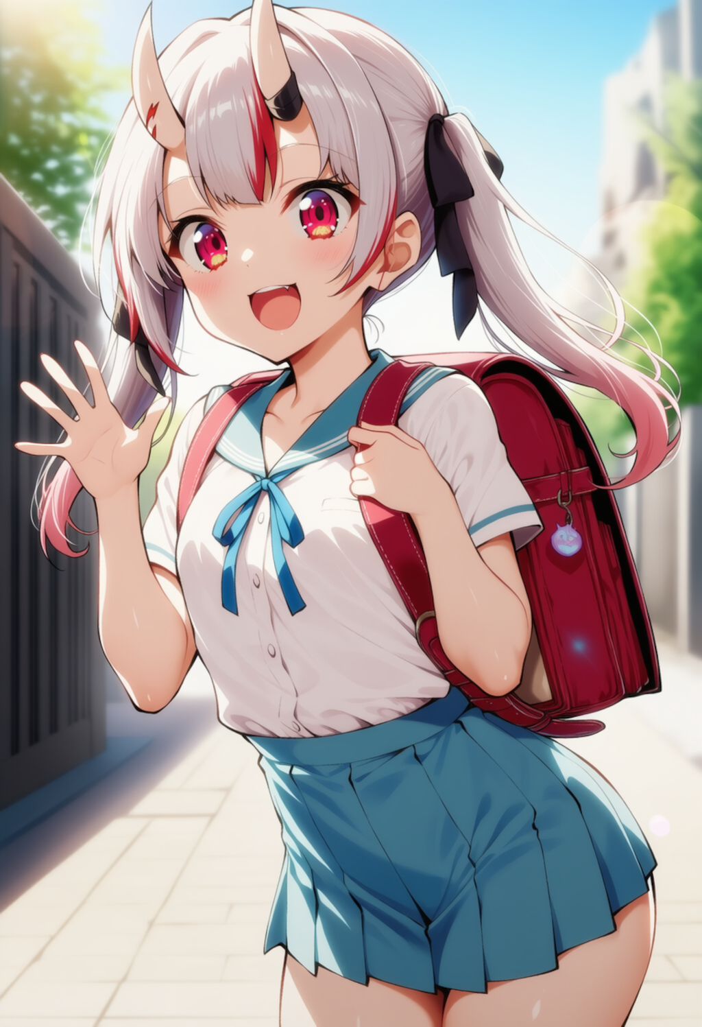 おはよー！（百鬼あやめ）