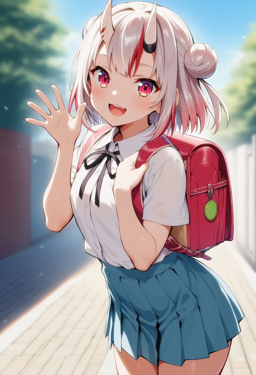 おはよー！（百鬼あやめ）