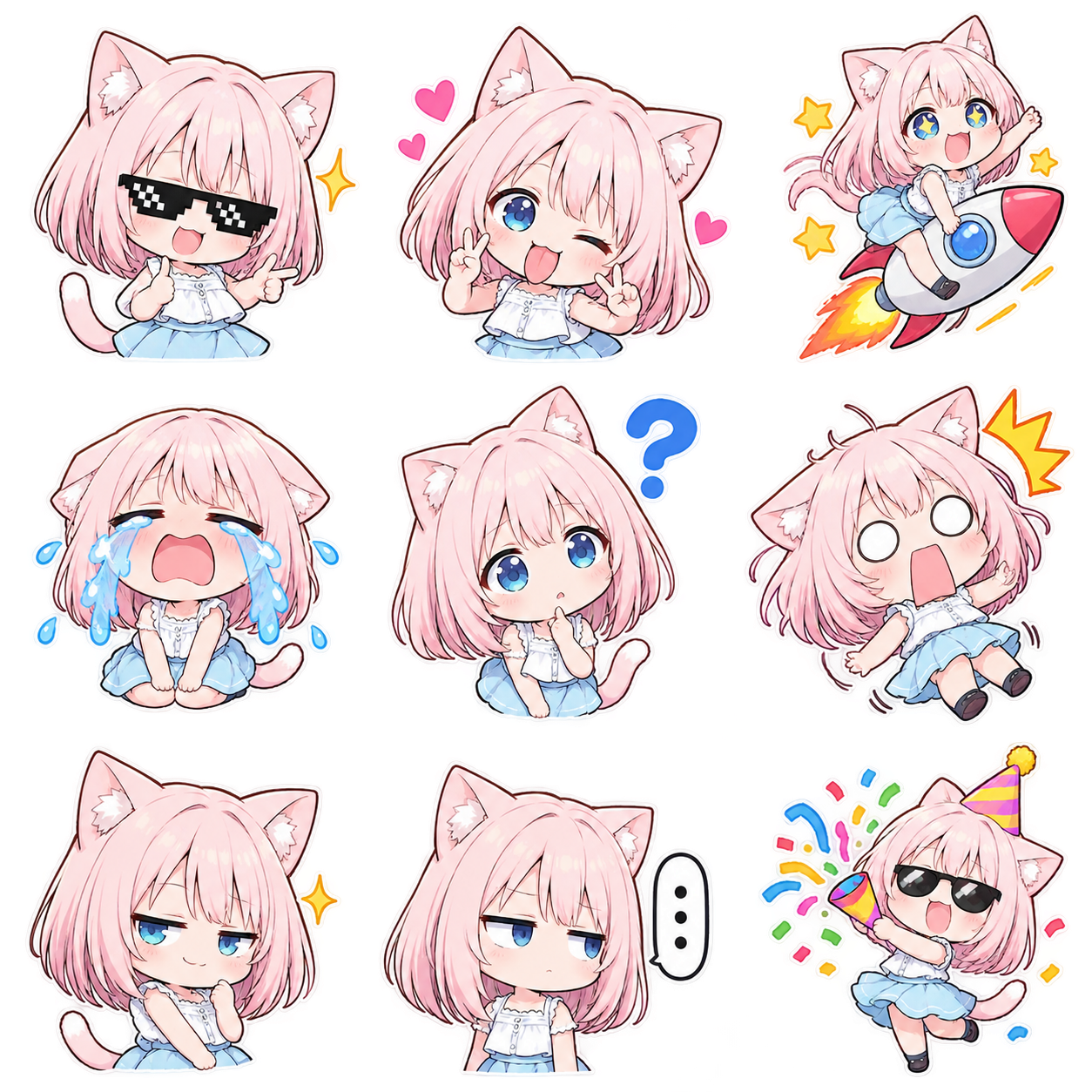 はるこちゃんステッカー | の人気AIイラスト・グラビア