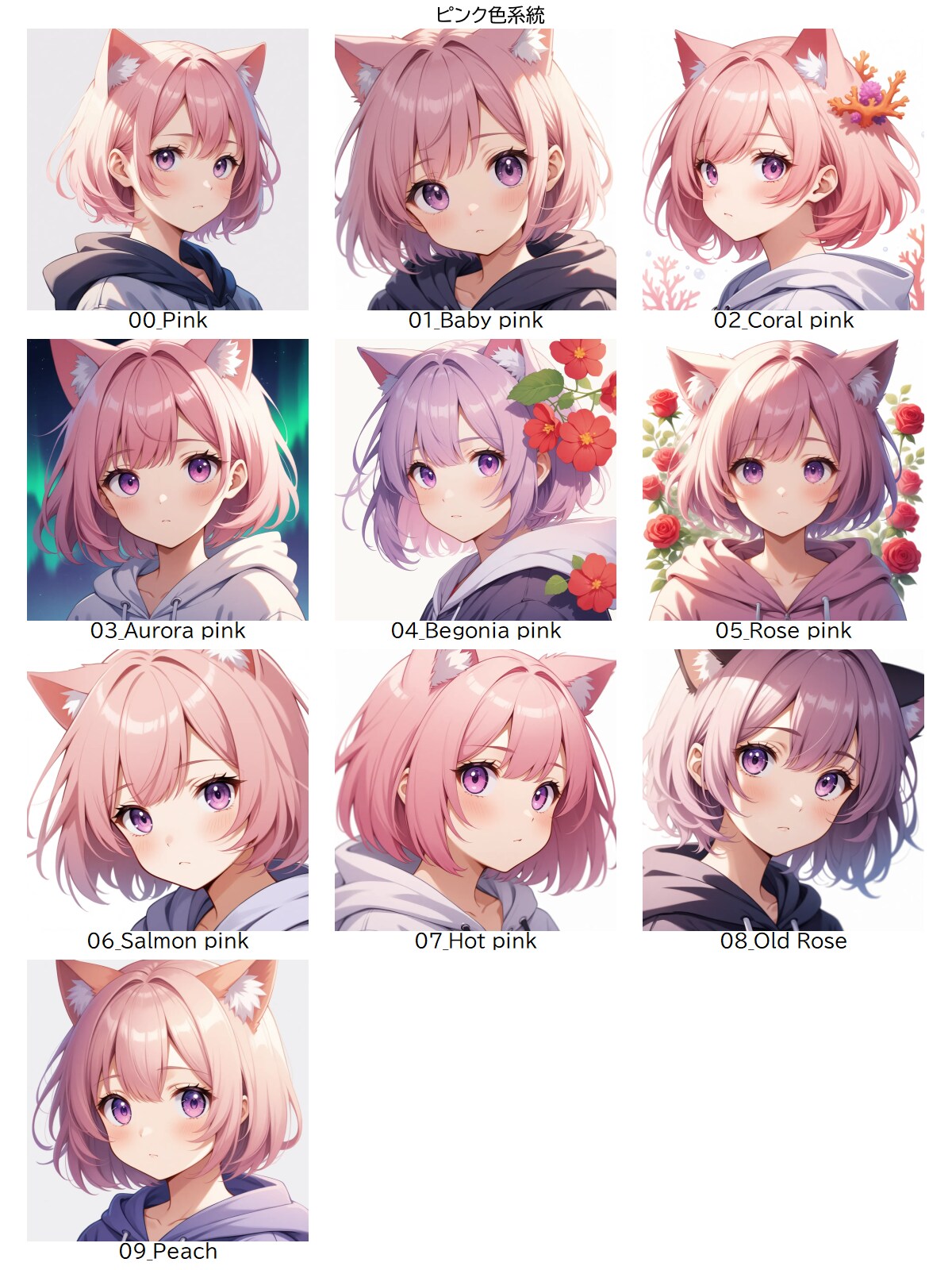 ○○系の色 | の人気AIイラスト・グラビア