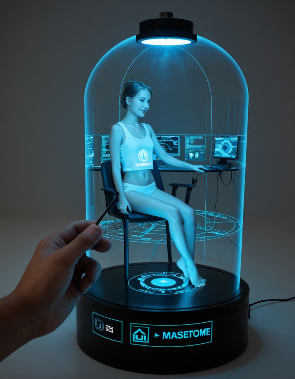 だんだんと形が作られていく進化系フィギュア