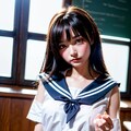 セーラー服女子 2枚目