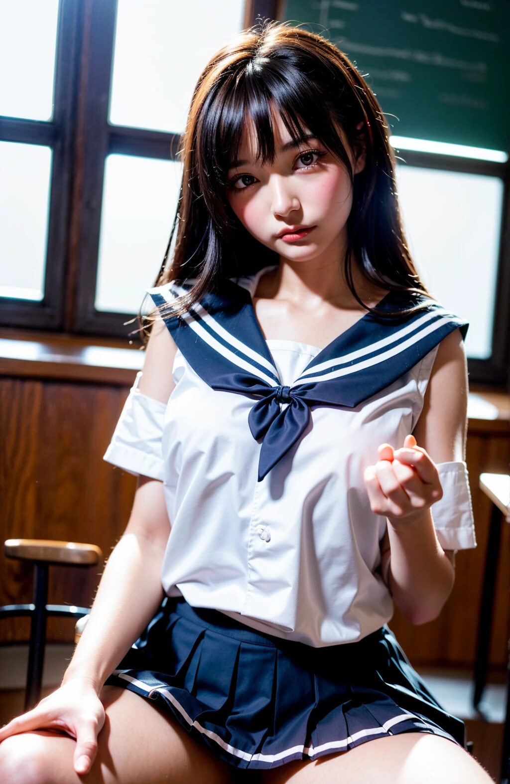 セーラー服女子
