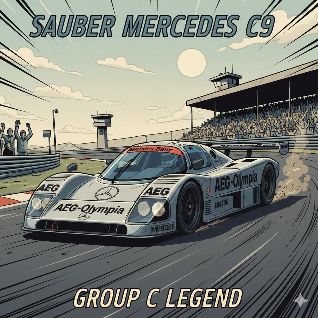 お題：ザウバー メルセデス C9