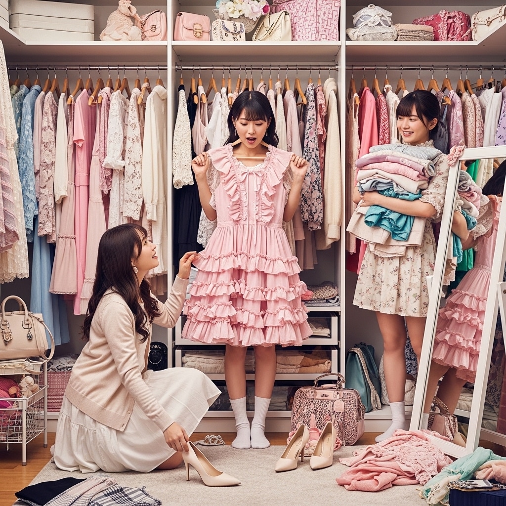 いろんなガーリー | の人気AIイラスト・グラビア