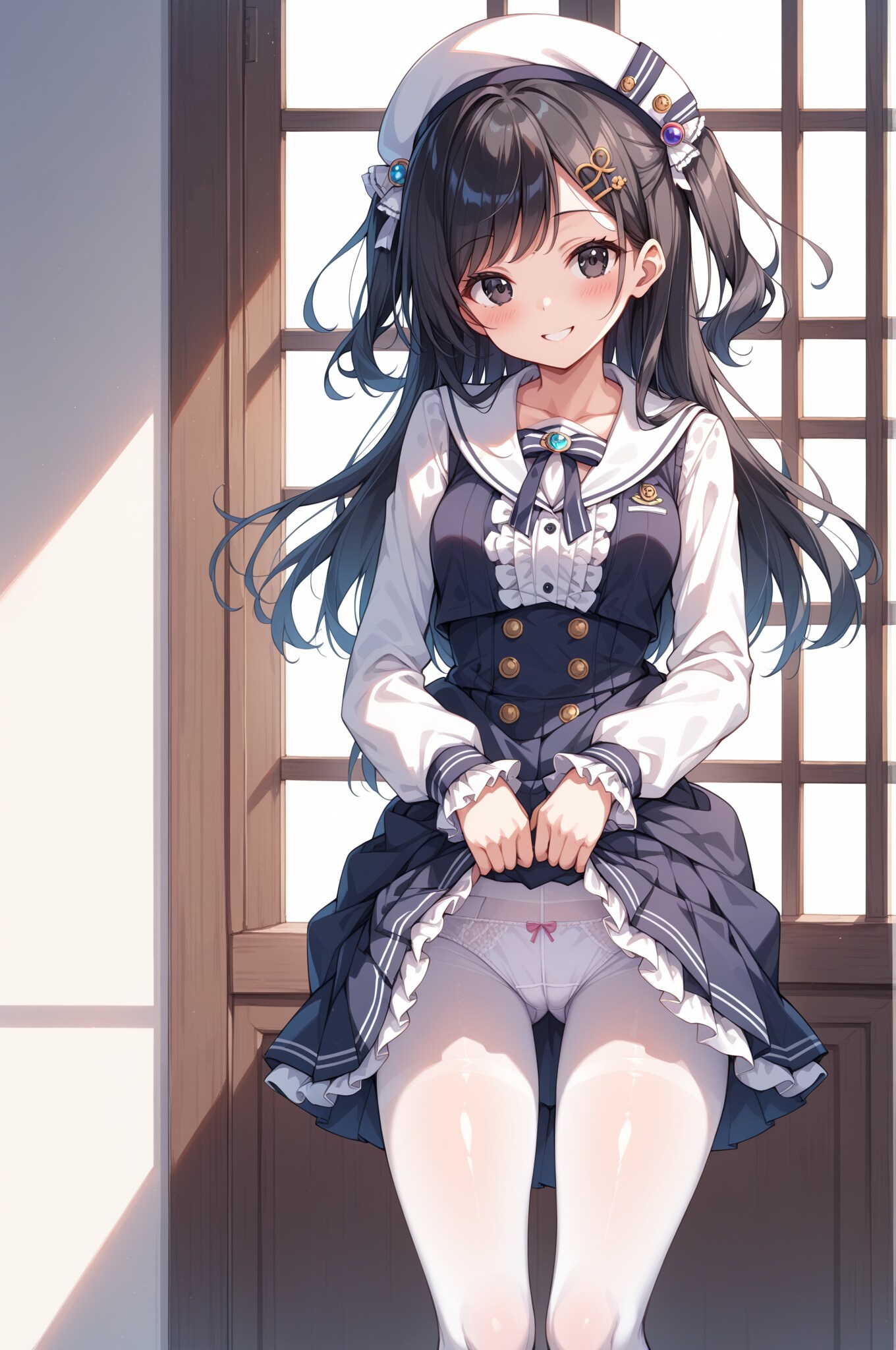 セーラーハットお嬢様　R15③