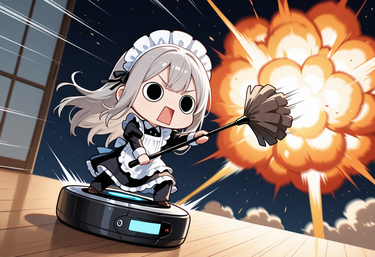 [がぞうどうぞ]やらかしてしまいよったメイドえらいこっちゃ嬢