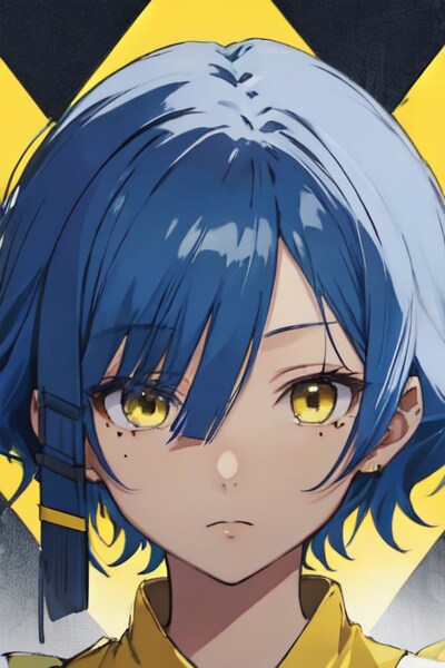 雑誌のグラビア風リョウさん(山田リョウ/ぼざろ)