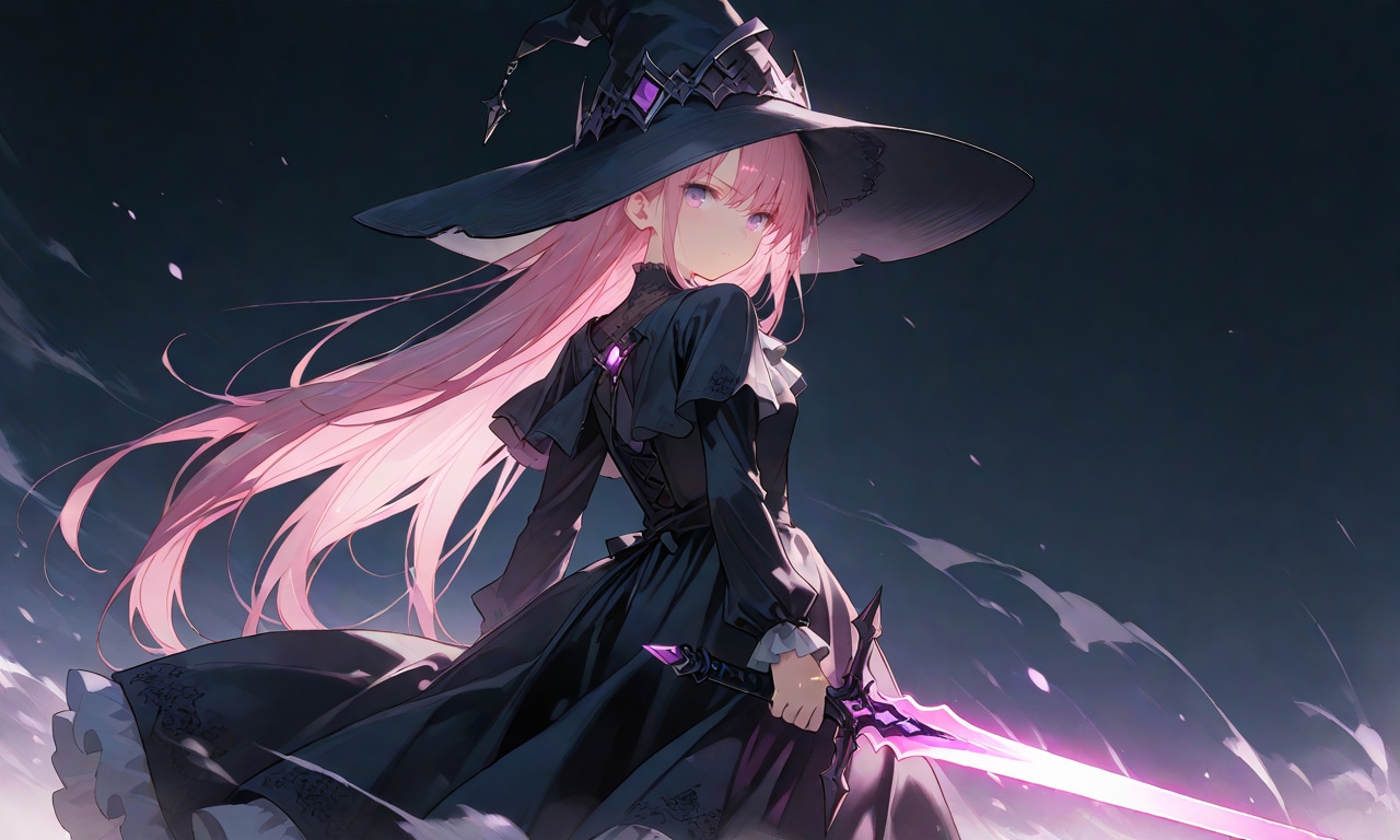 天桜の魔女 夜天 | の人気AIイラスト・グラビア