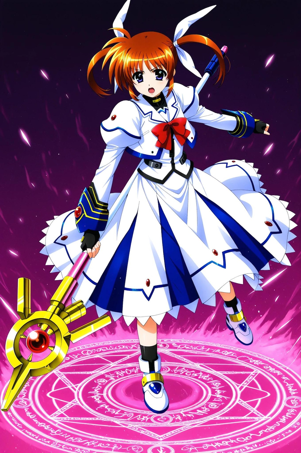 なのは➡　私と砲撃対決してくれないかな⁉　大丈夫手加減するから　たぶん・・・