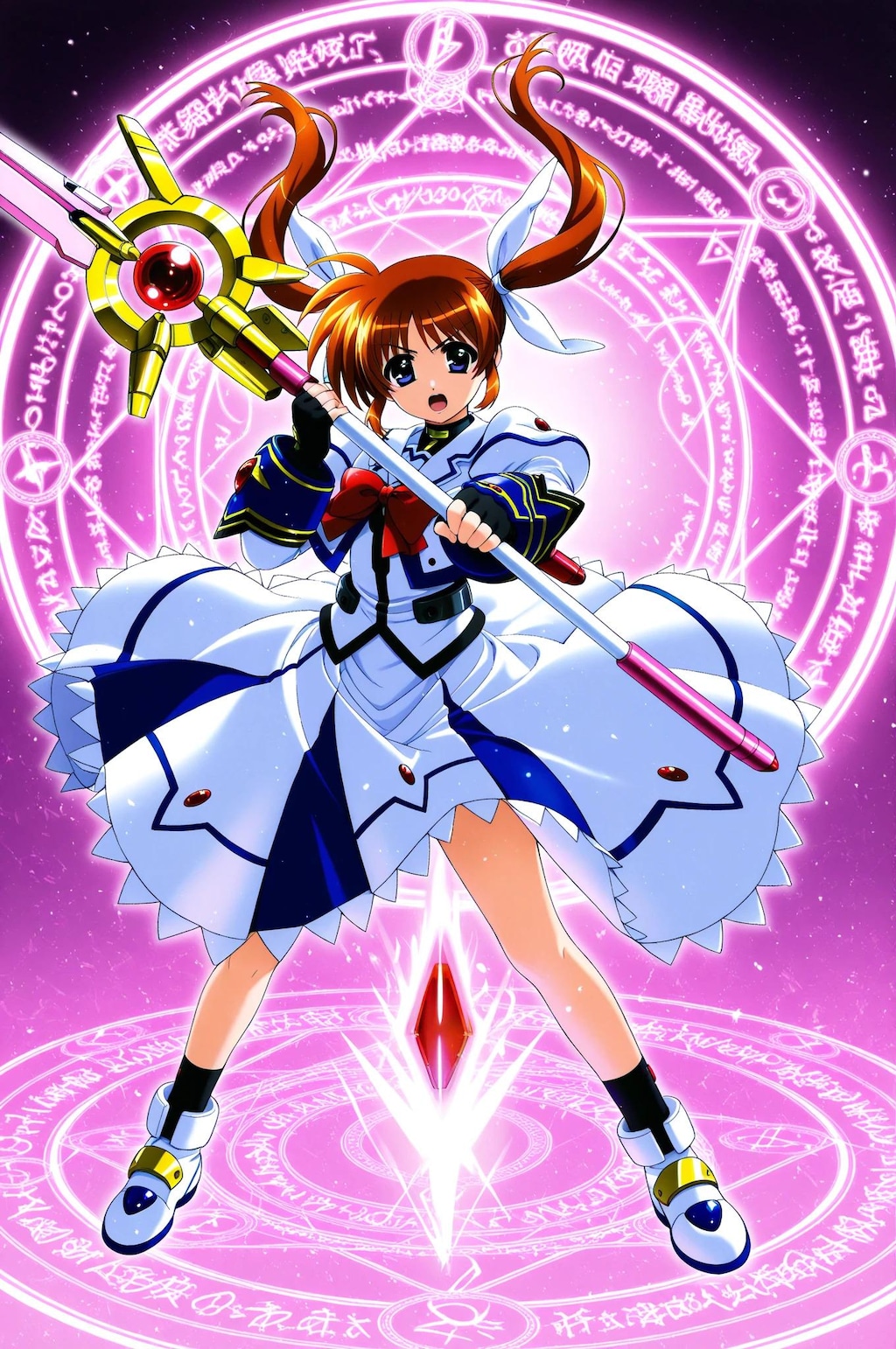 なのは➡　私と砲撃対決してくれないかな⁉　大丈夫手加減するから　たぶん・・・