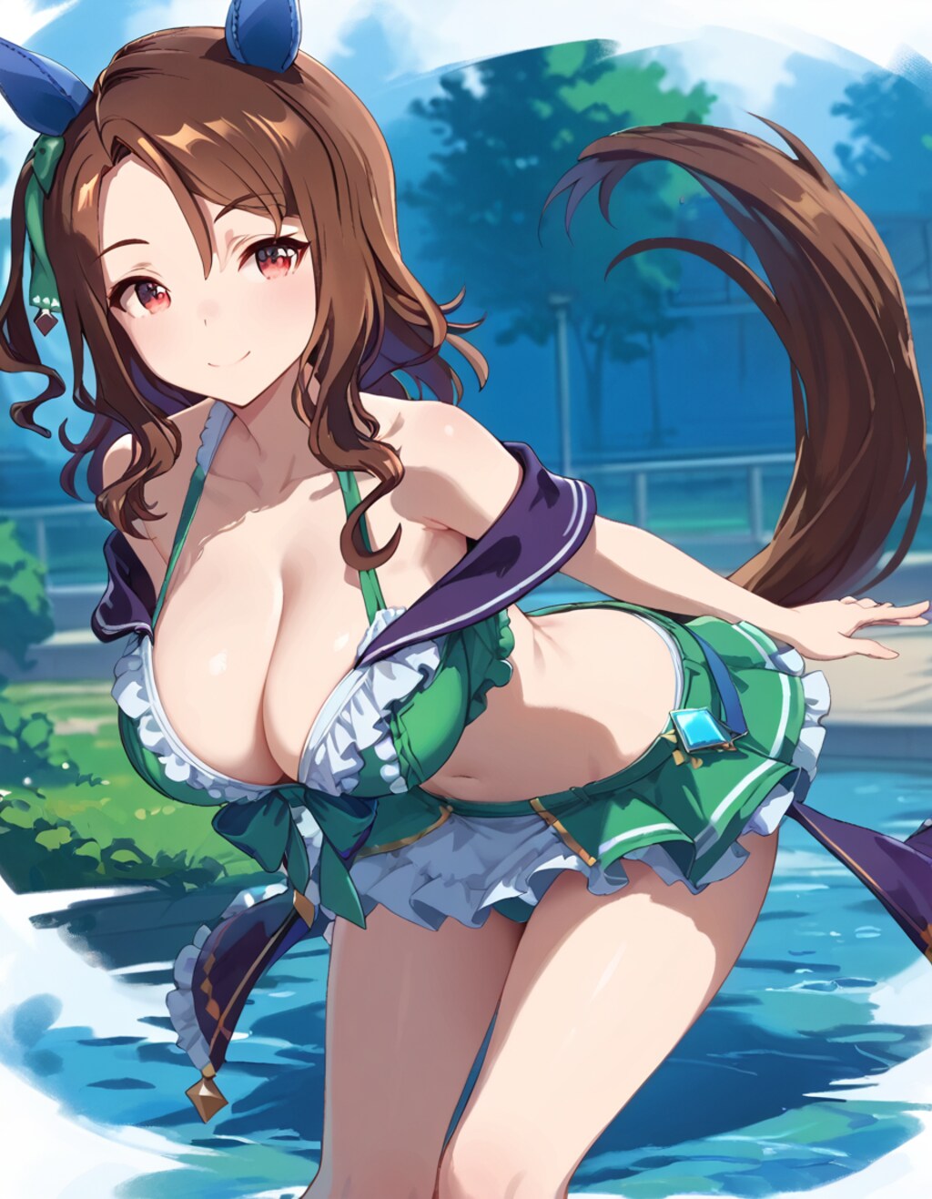 キングヘイロー　メインストーリー水着に一番近いヤツ