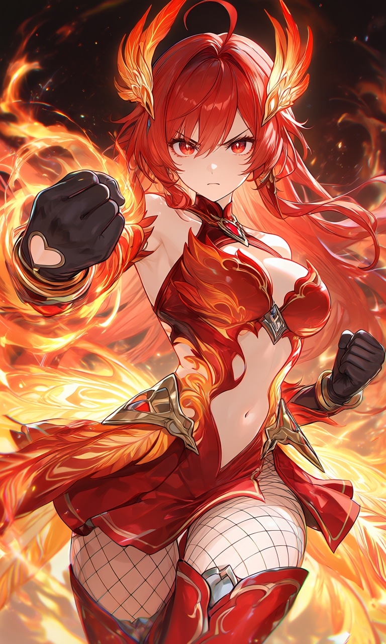 【レッドフェニックス】 | の人気AIイラスト・グラビア