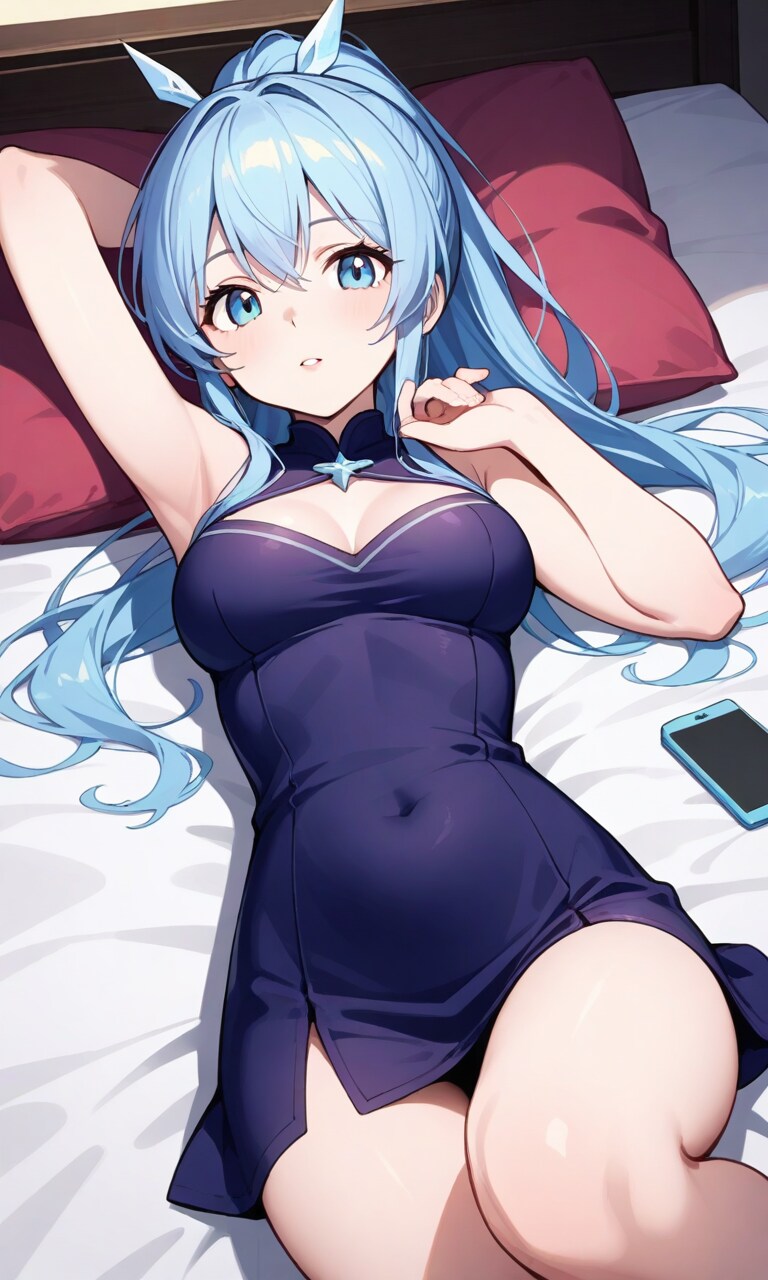 おユキさんとベッドで