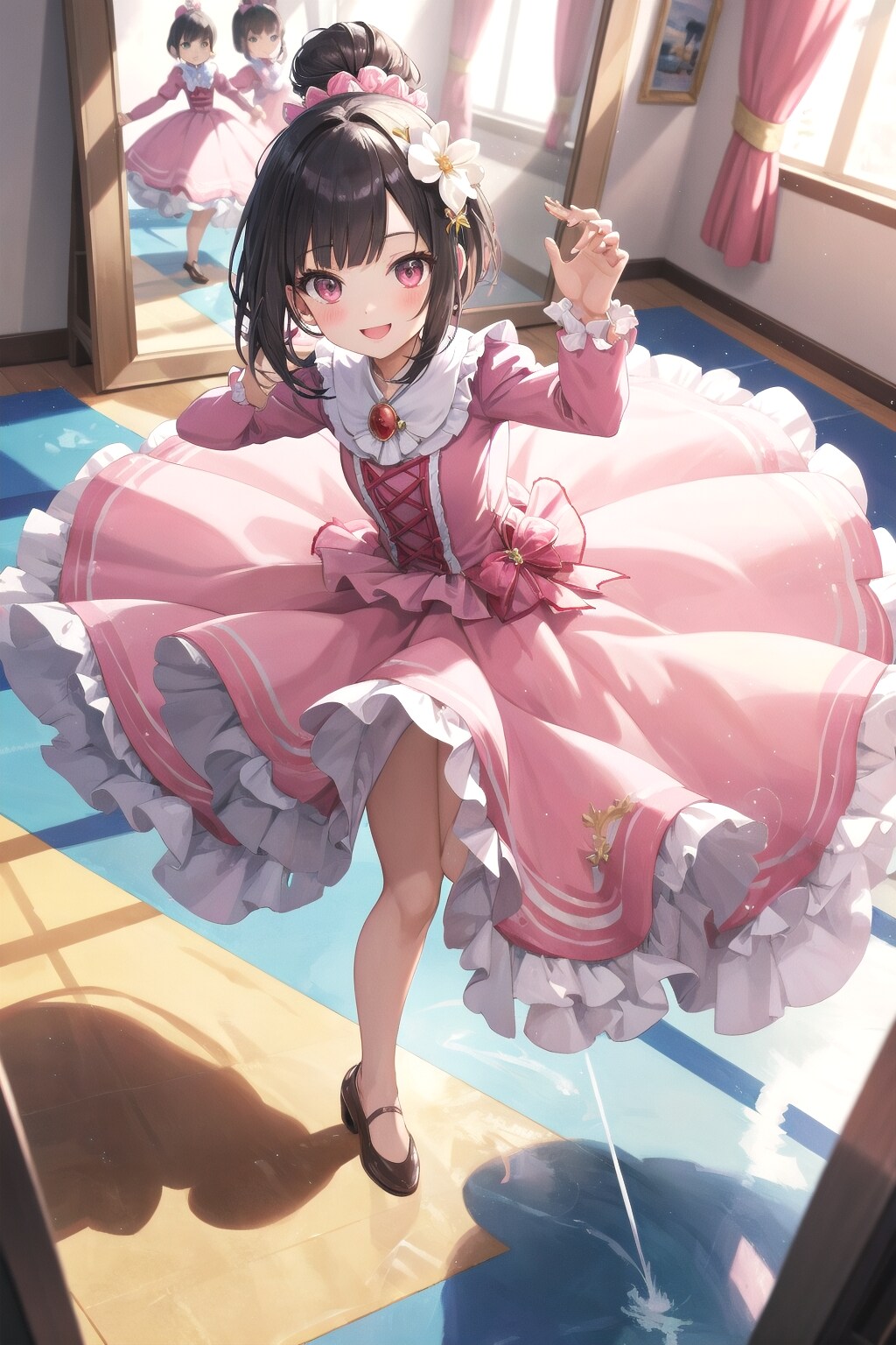 ダンスのおけいこなのです