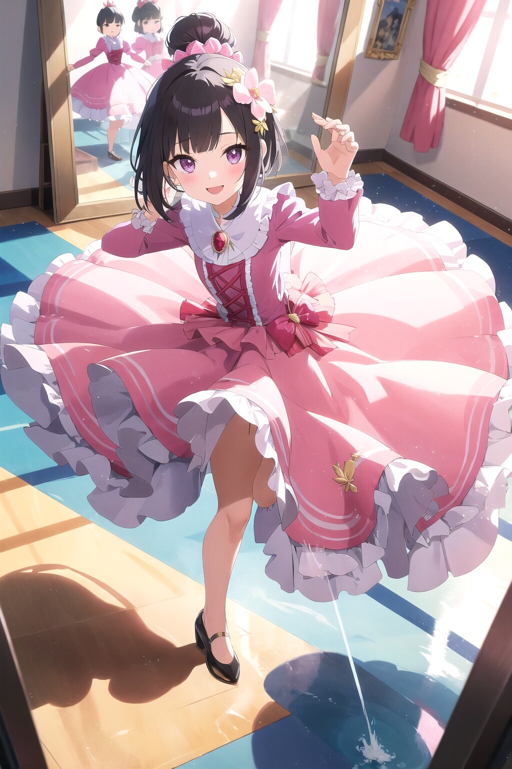 ダンスのおけいこなのです