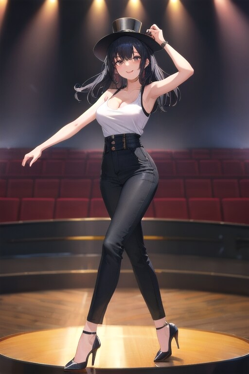 かっこかわいいダンサー白鳥英美梨の定期公演