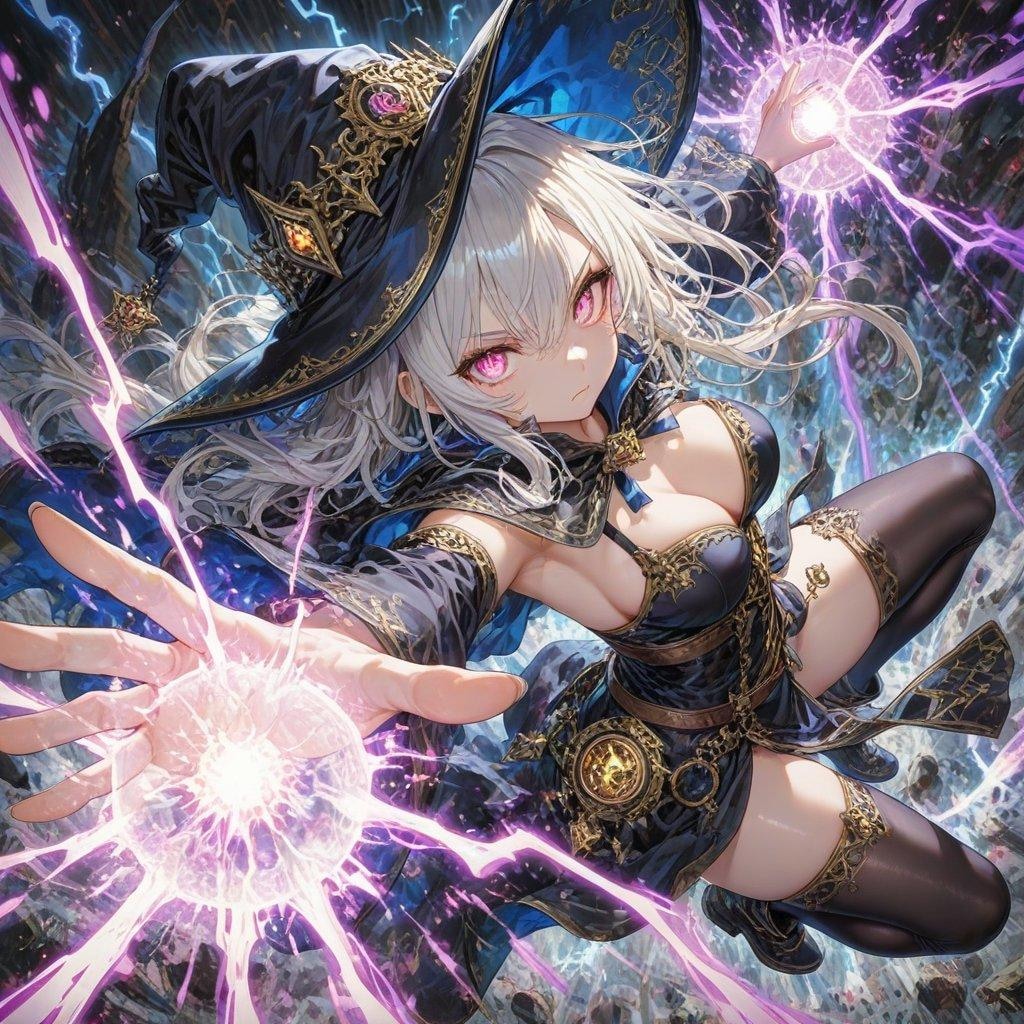 魔法使いのバトルシーン