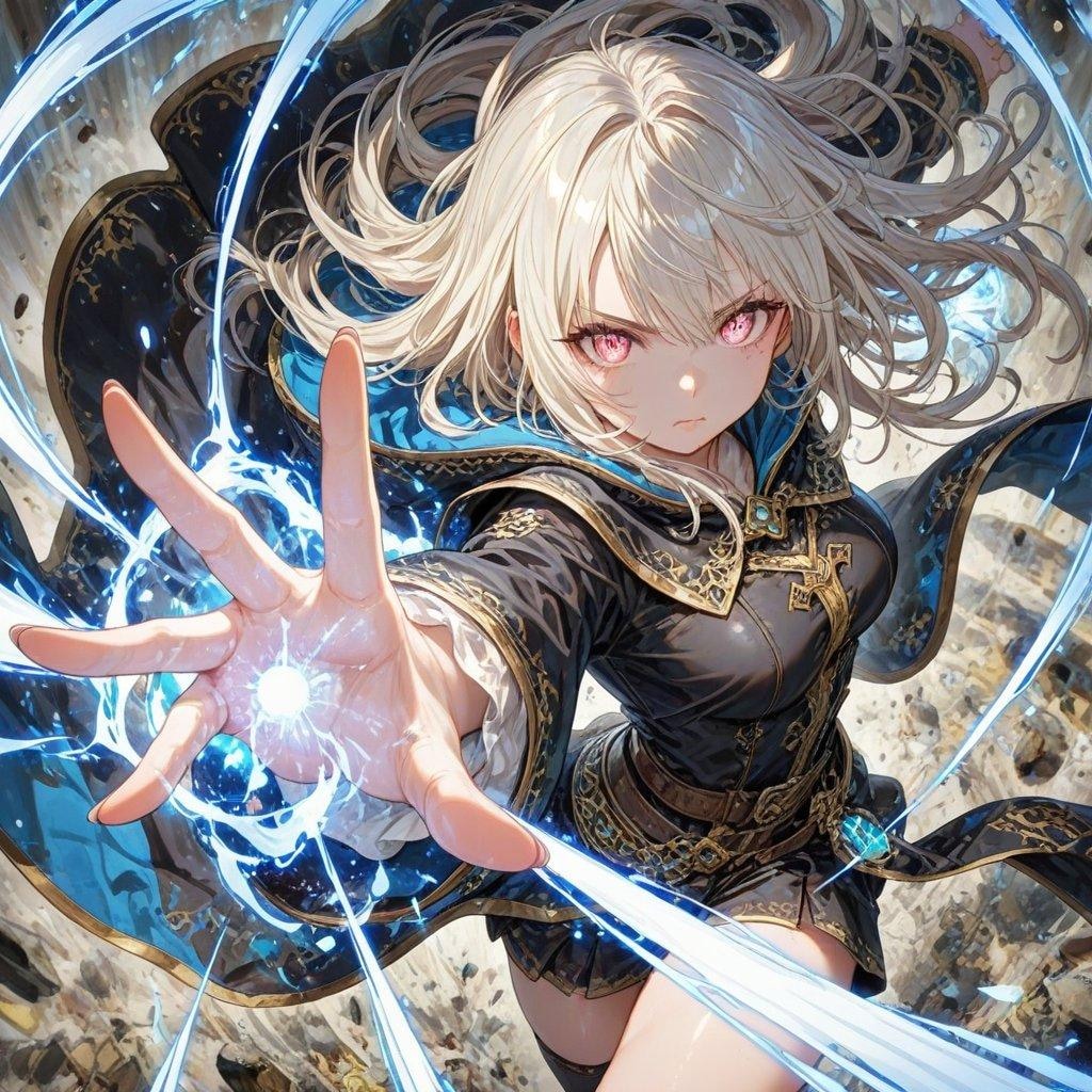 魔法使いのバトルシーン