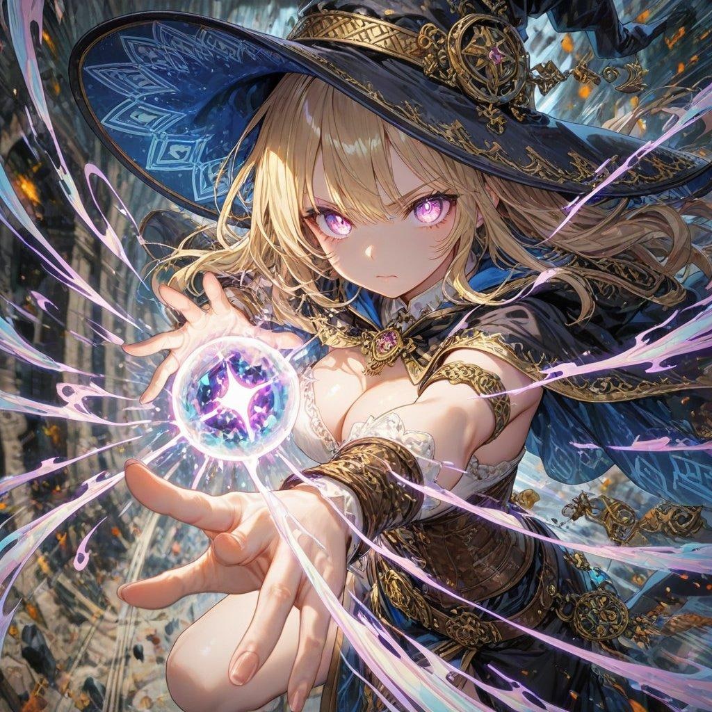 魔法使いのバトルシーン