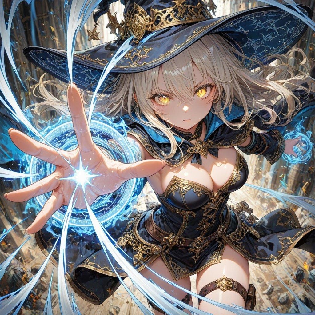 魔法使いのバトルシーン