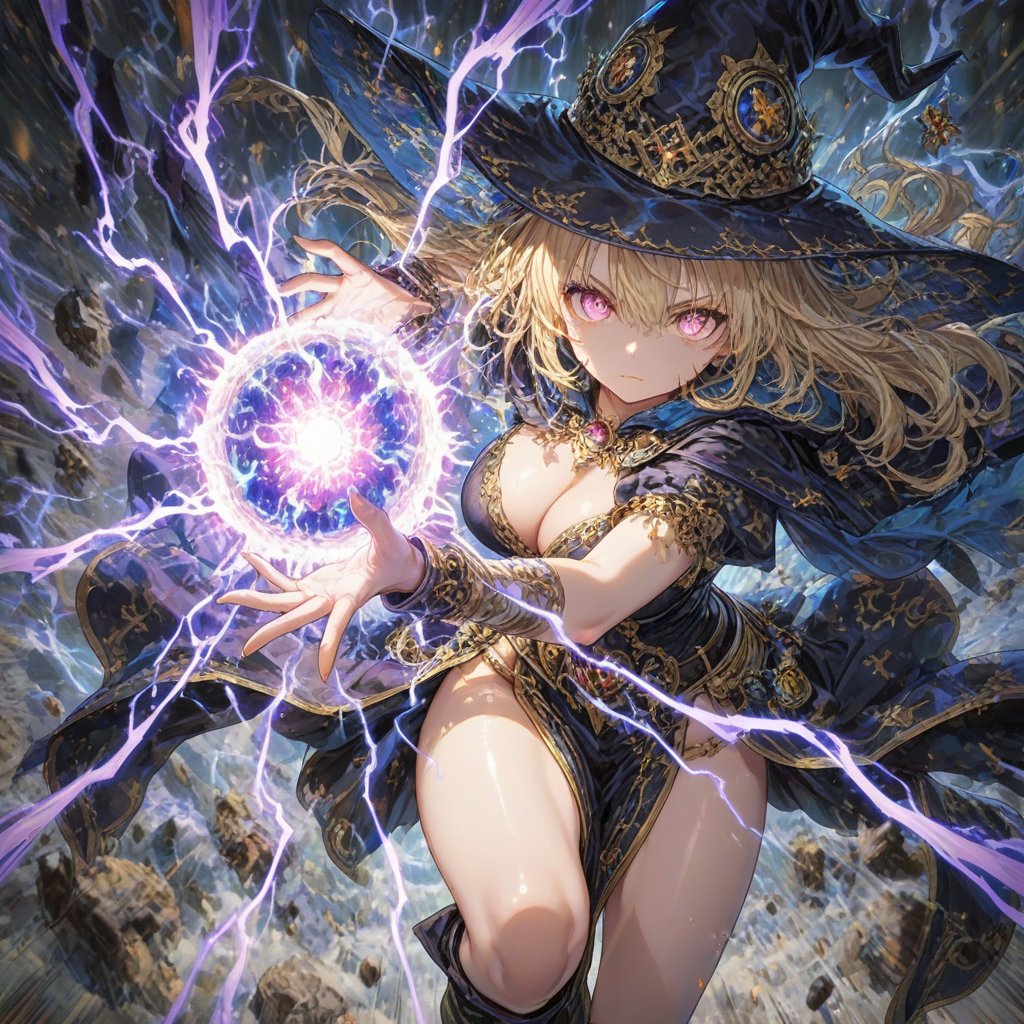 魔法使いのバトルシーン