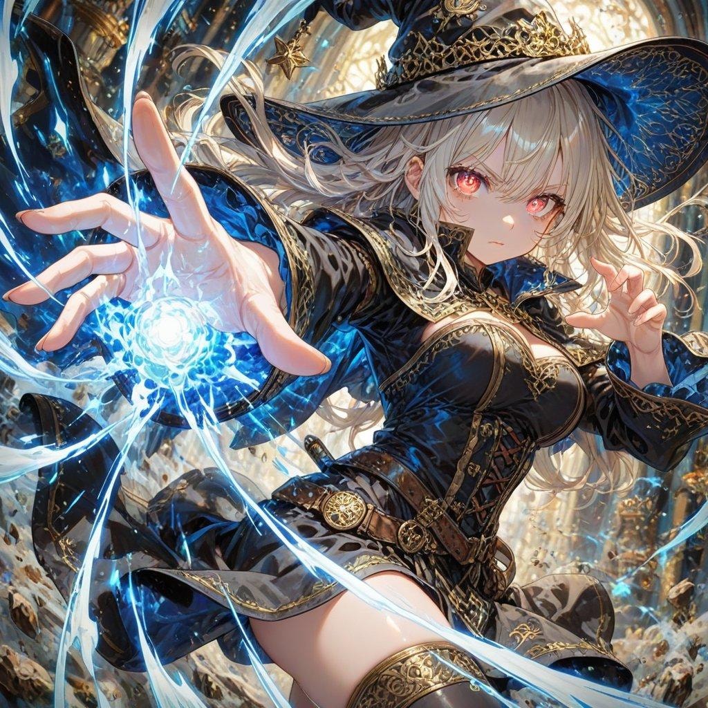 魔法使いのバトルシーン