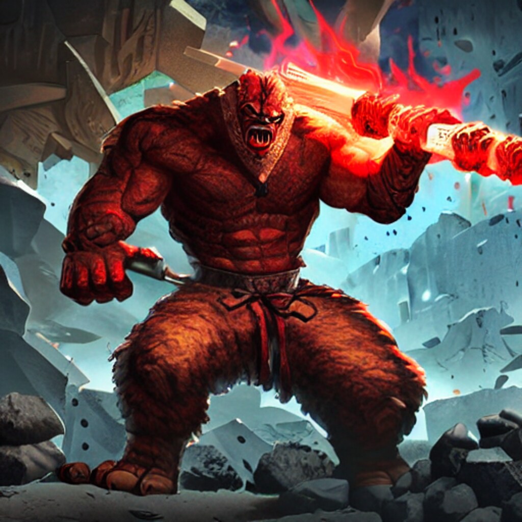 破壊衝動の権化たる猿神