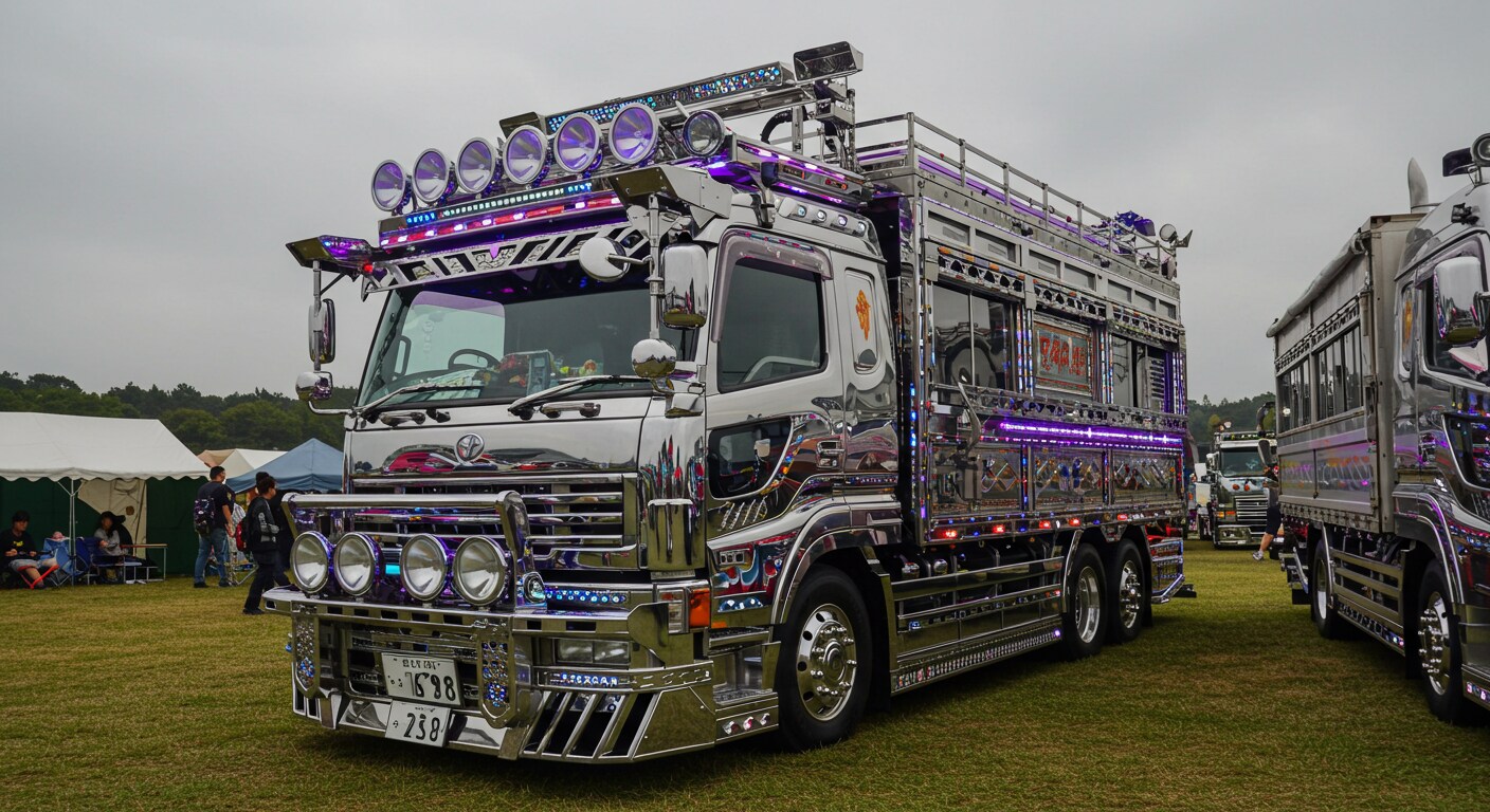 デコトラ | の人気AIイラスト・グラビア