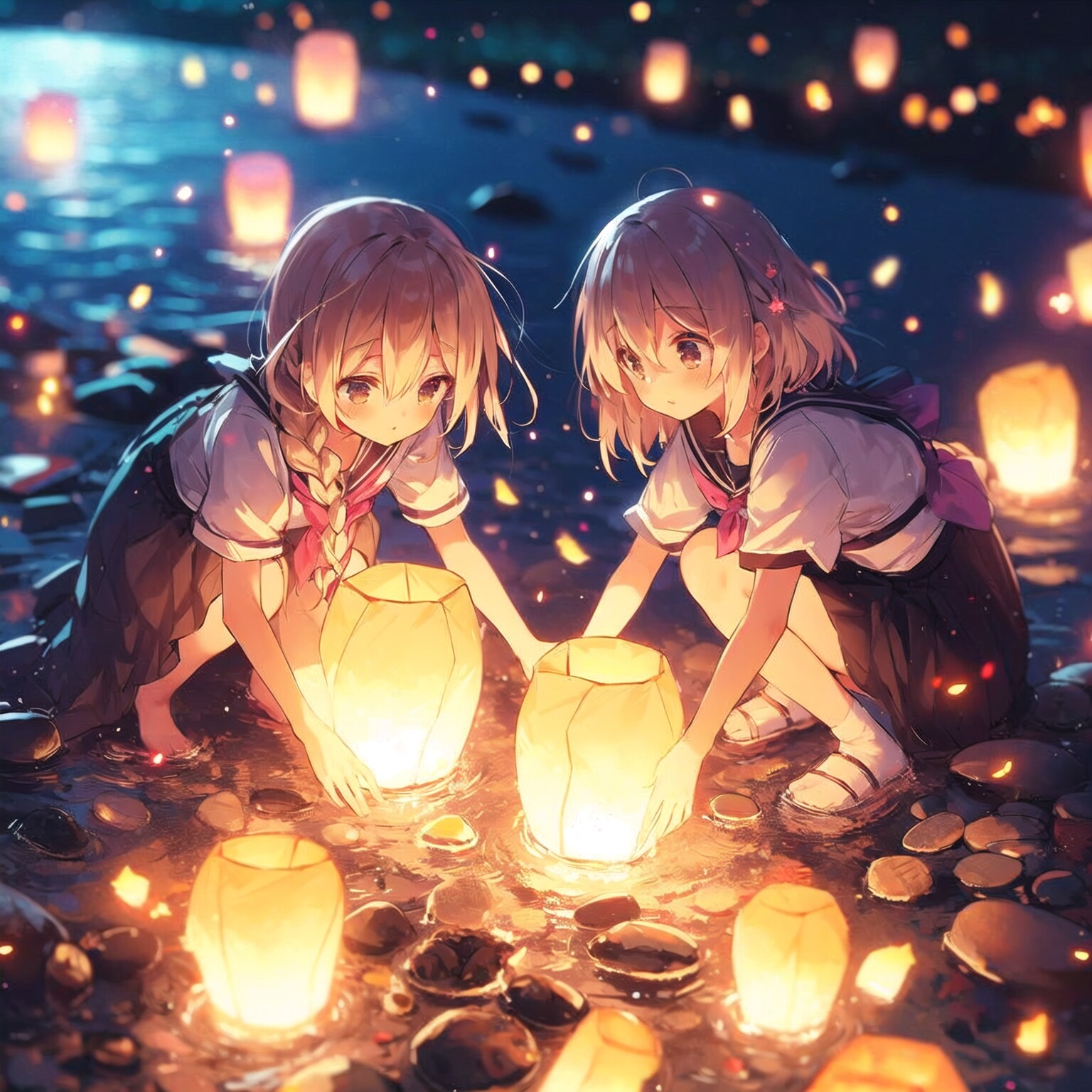 灯篭流し