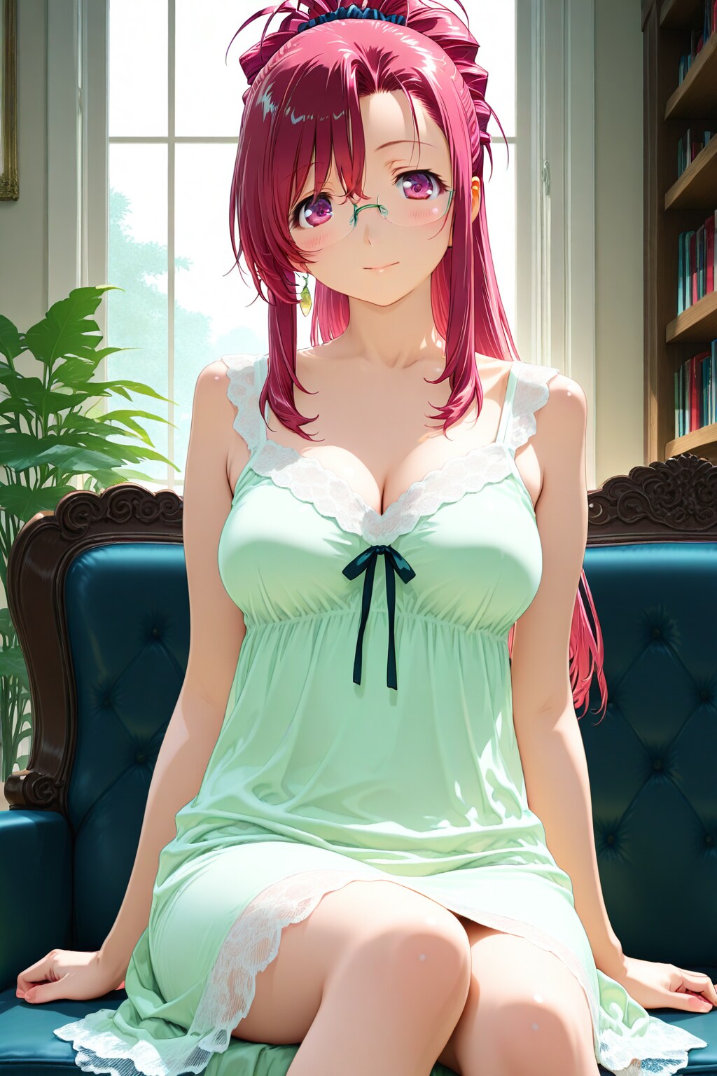 優しく微笑む「風見みずほ 先生」