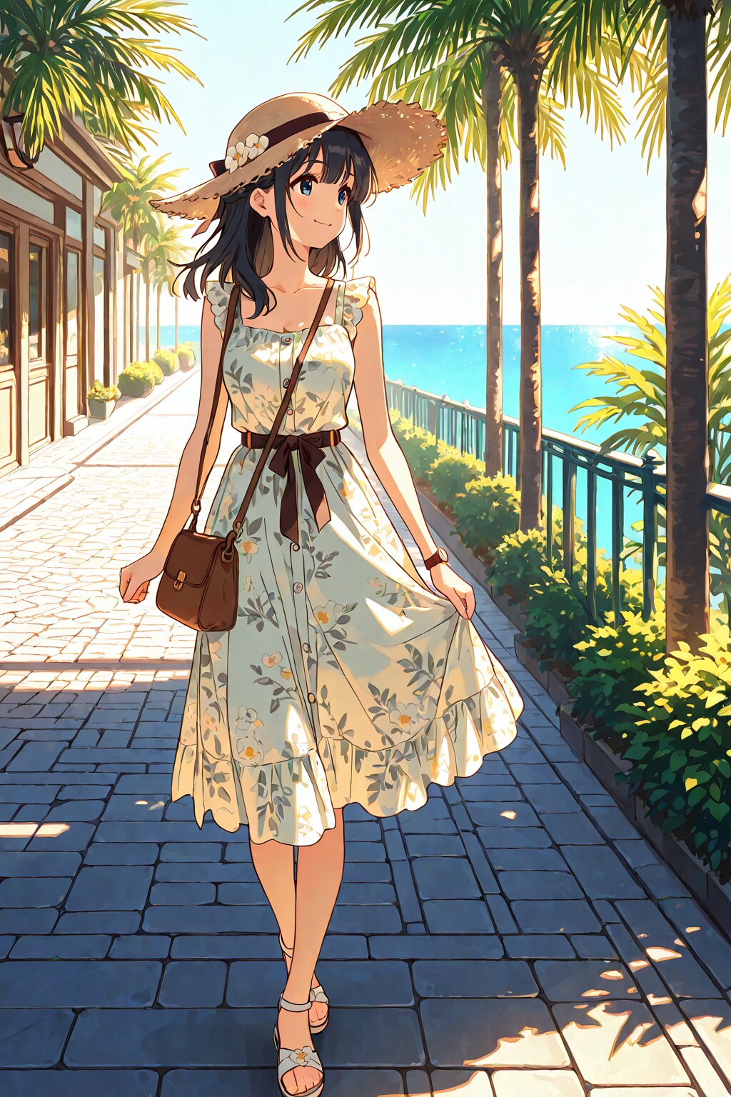 海辺のプロムナード