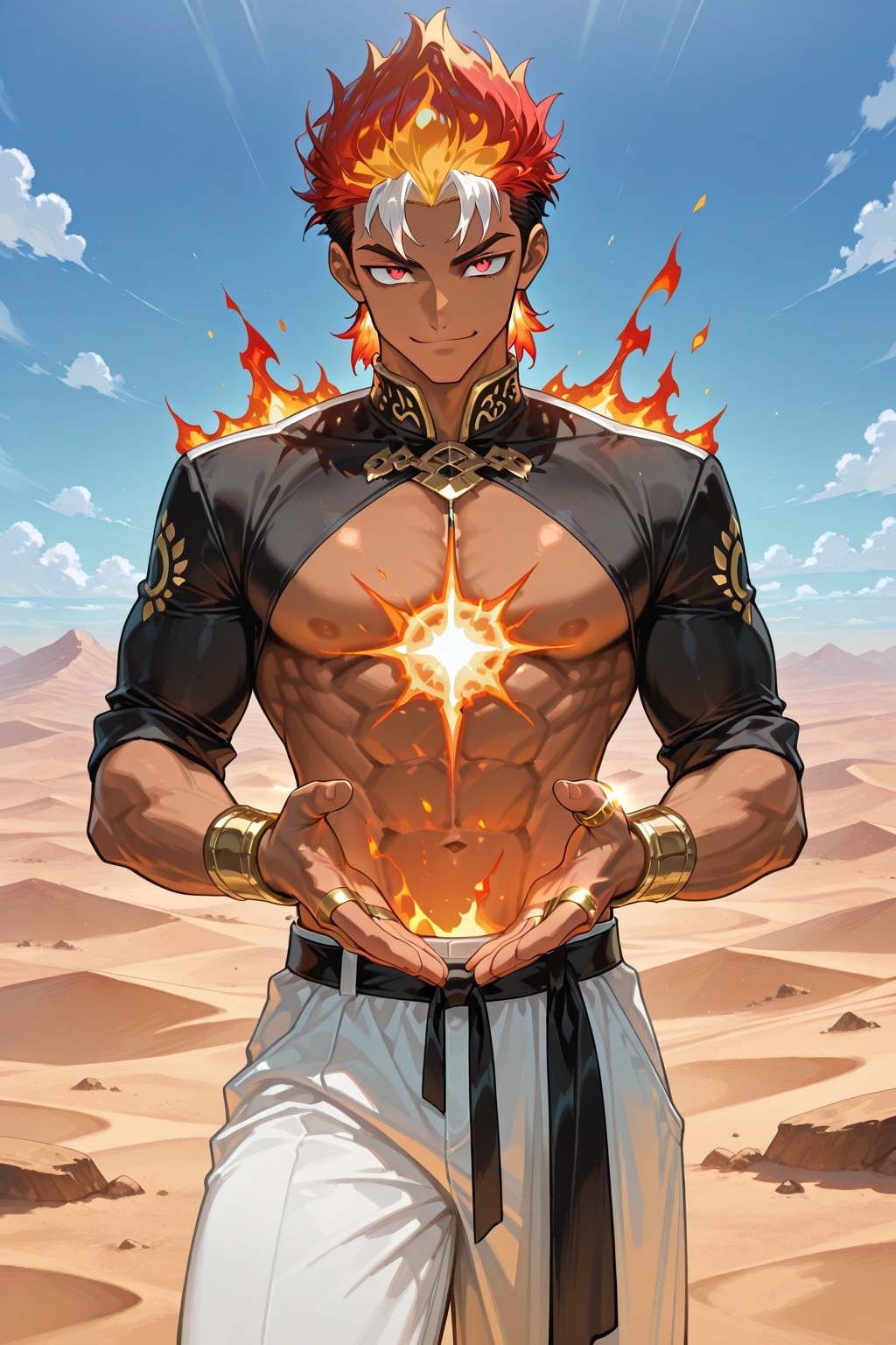 炎天の擬人化