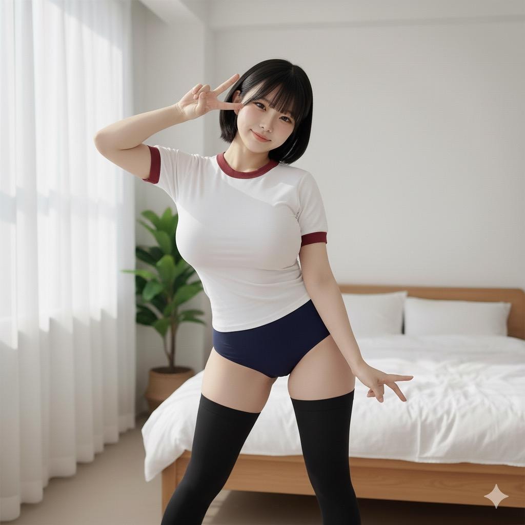 ブルマでむちむち