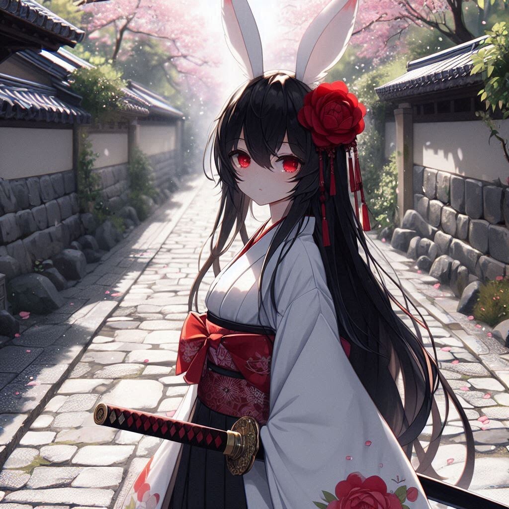 うさ耳なツバキさん