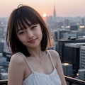 夕焼けフェイスショット No.1 6枚目