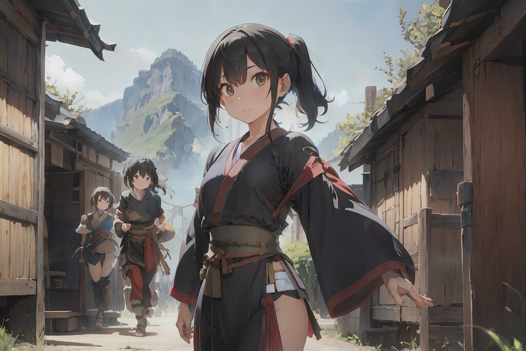 竜影里の幼きくノ一