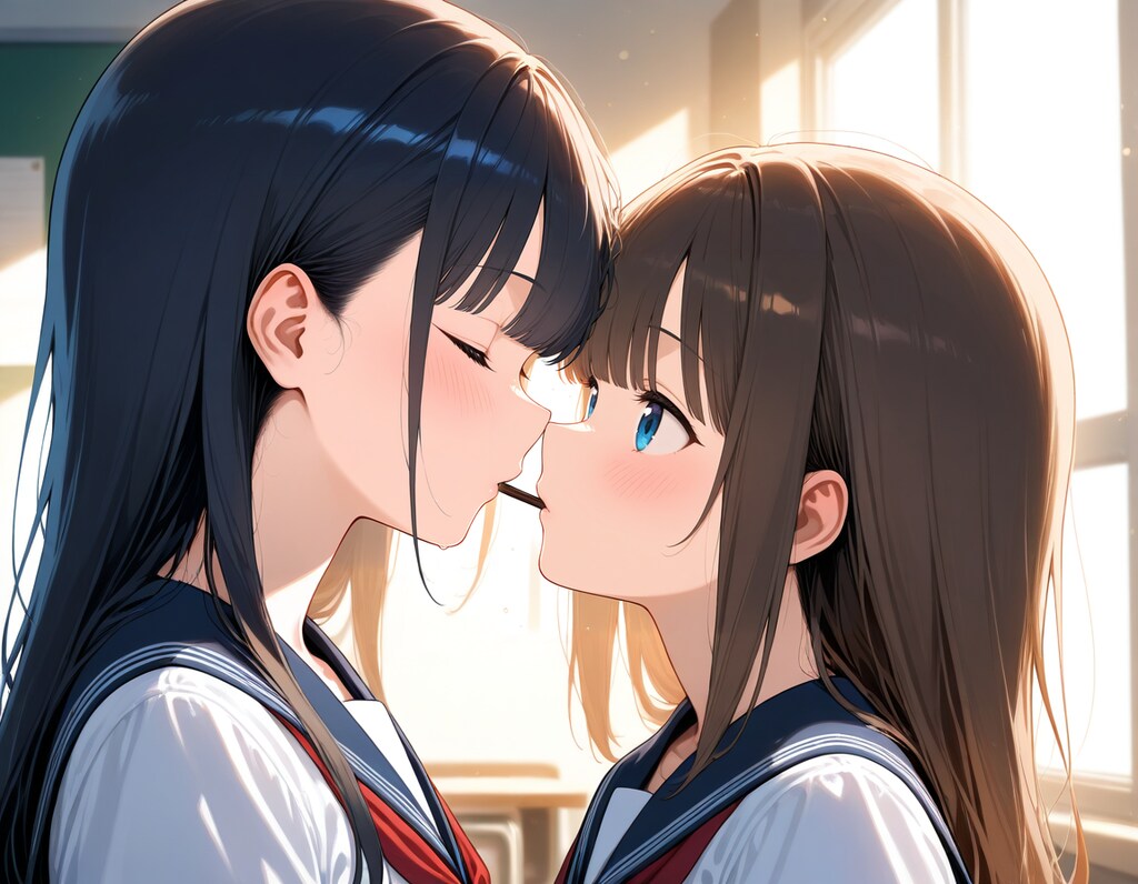 ポッキーゲーム！（ネタに走る）