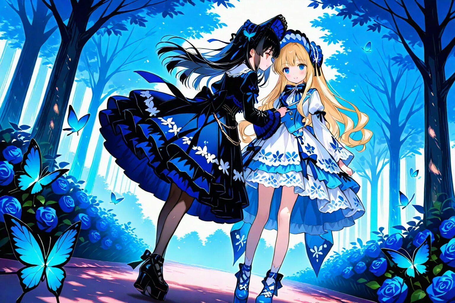 晨花蝶 | の人気AIイラスト・グラビア