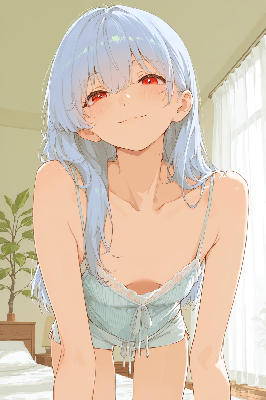 青髪ちゃん