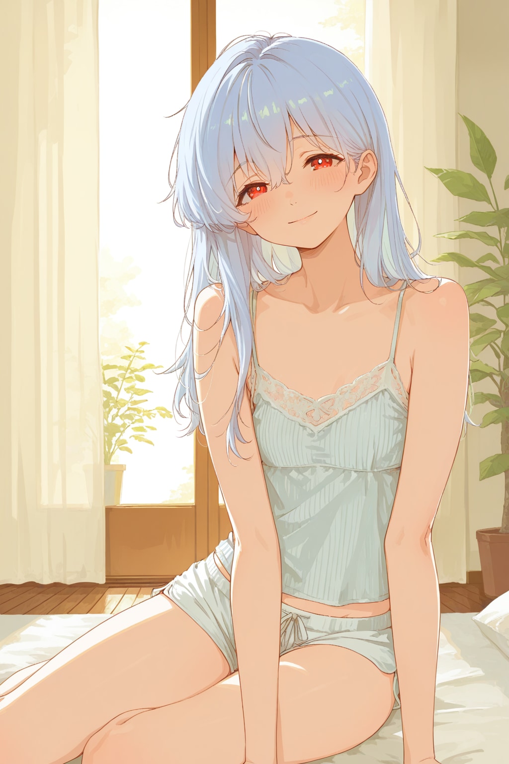 青髪ちゃん